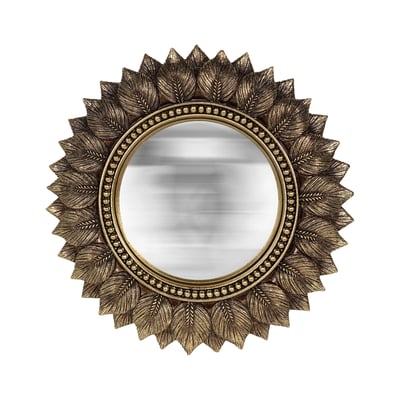 Miroir feuilles convexe 24.3cm EMDE