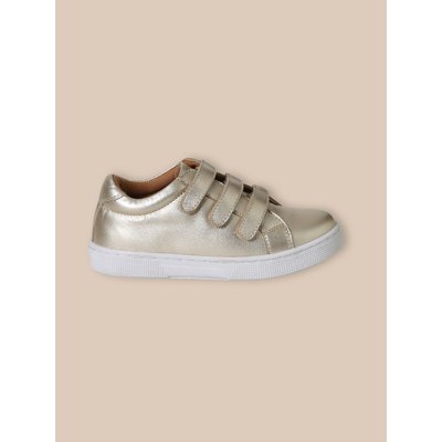 Baskets en cuir irisé CYRILLUS