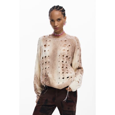 Pull en grosse maille DESIGUAL
