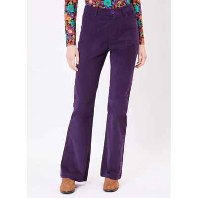 Pantalon velours coupe flare LULU PRINCESSE NOMADE