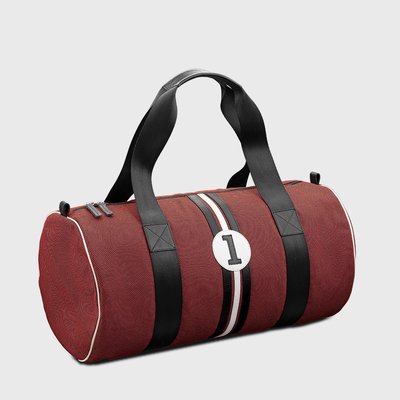 E2R Sac de sport homme tissu et cuir style italien rétro Steevy OH MY BAG