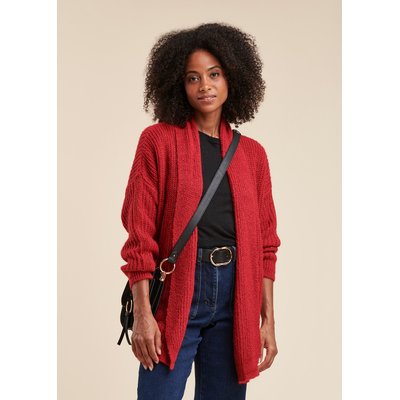 Gilet côtes perlées LA FEE MARABOUTEE