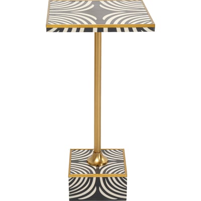 Table d appoint Zebra 25x25cm KARE DESIGN