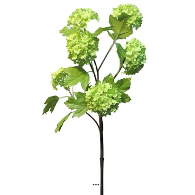 Branche de Viorne artificielle, 6 têtes, H ARTIFICIELLES