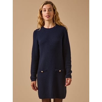 Robe-pull courte  avec laine RWS* CYRILLUS