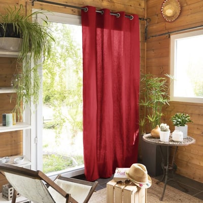 Rideau en 100% Coton Dahlia EDEN