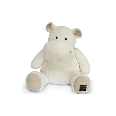 Peluche géante hippopotame Hip'Chic HISTOIRE D'OURS