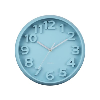 Horloge Murale Polystyrène ELEVATED CLASSIC NUMBERS KARLSSON