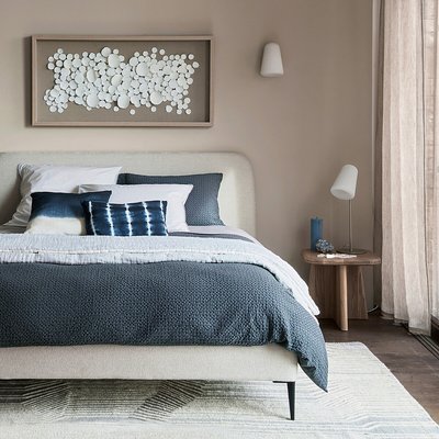 Housse de couette en percale de coton bio, Felycia AM.PM