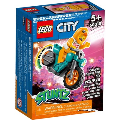 La moto de cascade du Poulet LEGO