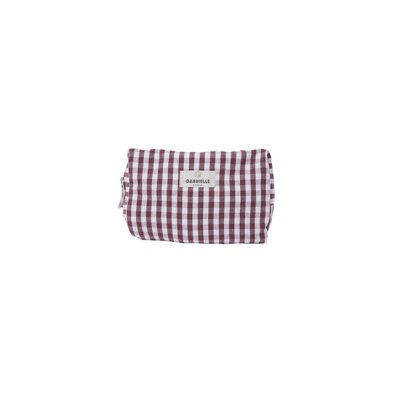 Trousse de toilette en coton, VICHY GABRIELLE PARIS
