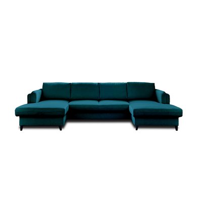 Canapé Panoramique Convertible Velours 7 places - BROOKE LISA DESIGN