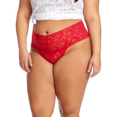 Culotte en dentelle style retro à taille haute HANKY PANKY