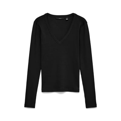 Maglia a maniche lunghe con scollo a V VERO MODA
