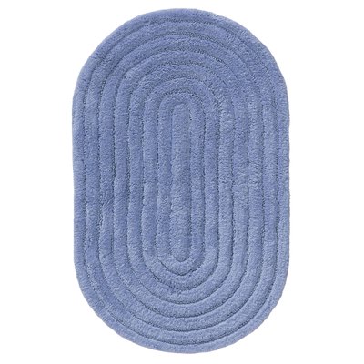 Tapis de bain ovale tufté main NIA BENUTA 