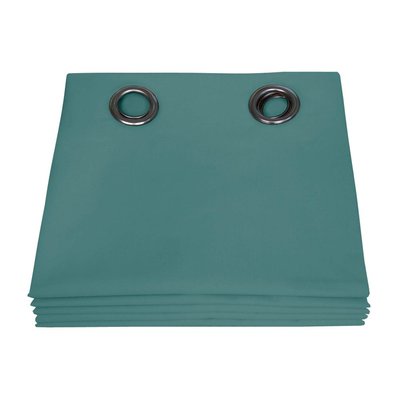 Rideau Occultant Total Oeillet Gris MC713 135 x 250 (LxH) MOONDREAM