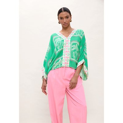 Blouse thaïlandaise à imprimé oversize LOLA CASADEMUNT