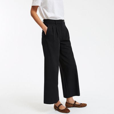 Pantalon raccourci, large à pinces LA REDOUTE COLLECTIONS