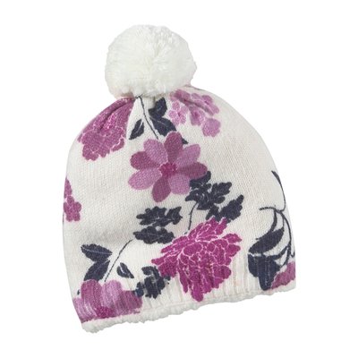 Bonnet en maille fine imprimé fleurs VERTBAUDET