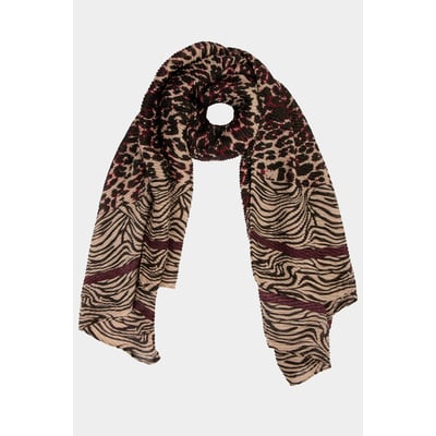 Foulard plissé MORGAN