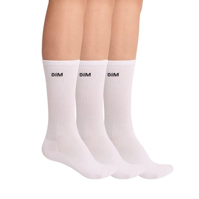 Lot de 3 chaussettes mi-hautes sport Original DIM