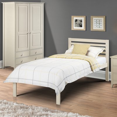 Paxton Rubberwood Bed SO'HOME
