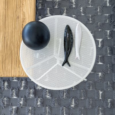 Beistelltisch Joy, Eisen mit Lochmuster, H. 42 cm OTTO STUDIO FOR AM.PM