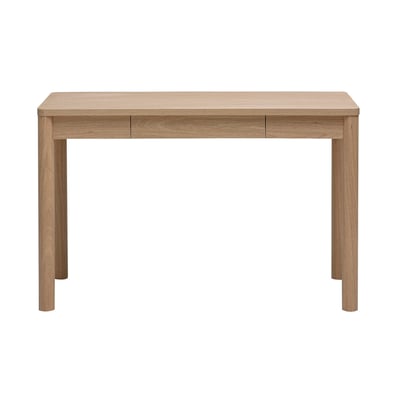 Bureau avec tiroir finition bois clair chêne L120 cm IZZIE MILIBOO