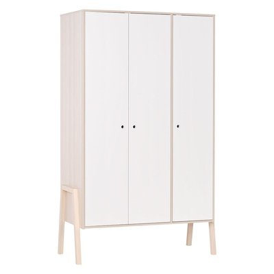 Armoire 3 portes, 5 étagères et 1 penderie - SPOT CALICOSY