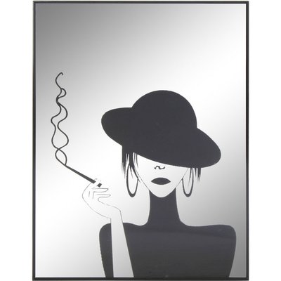 Miroir en verre, élégance féminine RECOLLECTION