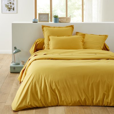 Housse de couette unie en coton, Made in France, LES UNIS ORIGIN