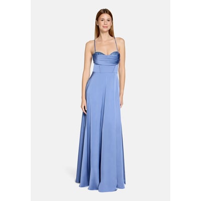 Robe de soirée à encolure bénitier VERA MONT