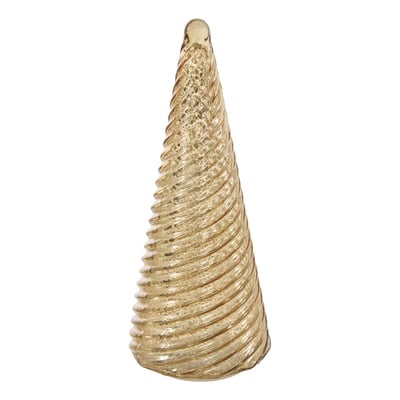 SAPIN LED VERRE DORE H31 FEERIC LIGHTS & CHRISTMAS