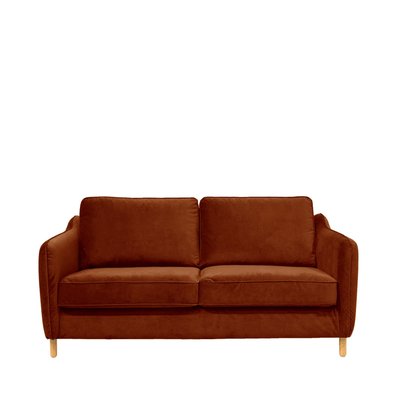 Canapé convertible ouverture express 2 places en velours- VORNAY DRAWER