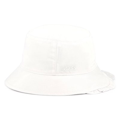 Bob à volants en coton BOSS KIDSWEAR