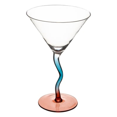 Lot de 4 verres à cocktail en verre HOMY ATMOSPHERA