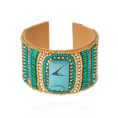 Manchette ajustable en perles MELKI HIPANEMA