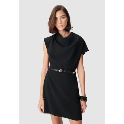 Robe courte col bénitier IKKS
