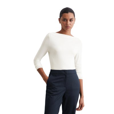 T-shirt long régulier en TENCEL™ Modal MARC O'POLO