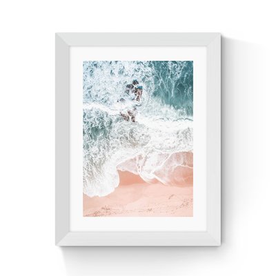 Sands of Coral Haze by Ingrid Beddoes EAST END PRINTS