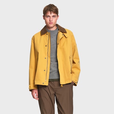 Veste déperlante avec col en velours côtelé AIGLE