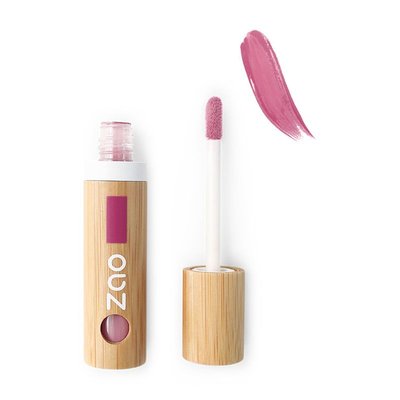 Vernis à lèvres rechargeable  037 Bois de Rose ZAO MAKEUP