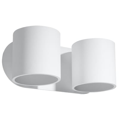 Applique Aluminium Blanc G9 2 Orbis EDEN