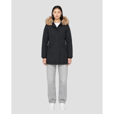 Parka à capuche bordée de imitation fourrure SCHOTT