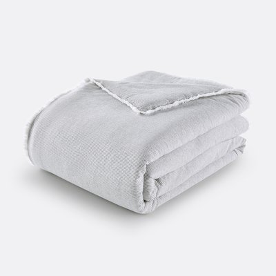 Couvre lit coton lin, matelassé, Celtina LA REDOUTE INTERIEURS