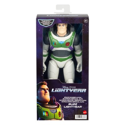 Disney pixar buzz l’éclair - figurine buzz alpha 30cm - figurine - 3 ans et + MATTEL