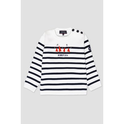 Pull marin brodé en Brest 2024 KIDS ARMOR-LUX