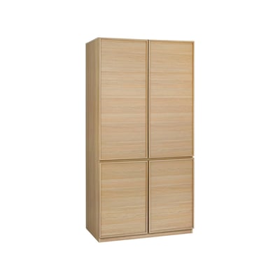 Module dressing décor bois 4 portes 1 penderie KUBA SWEEEK