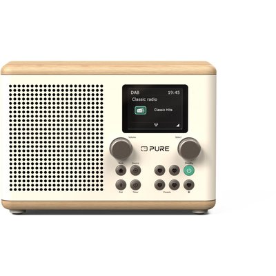 Radio DAB Classic H4 Cotton White PURE