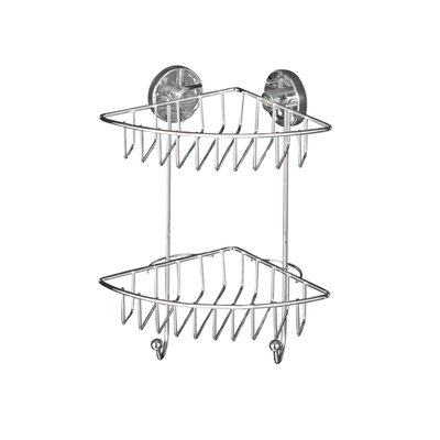 Etagère d'angle salle de bain 2 niveaux BARI WENKO